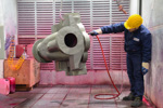 faces steel foundry valve